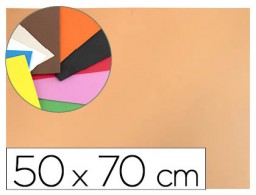 Goma EVA Liderpapel 50x70cm. 60g/m² espesor 1,5mm piel